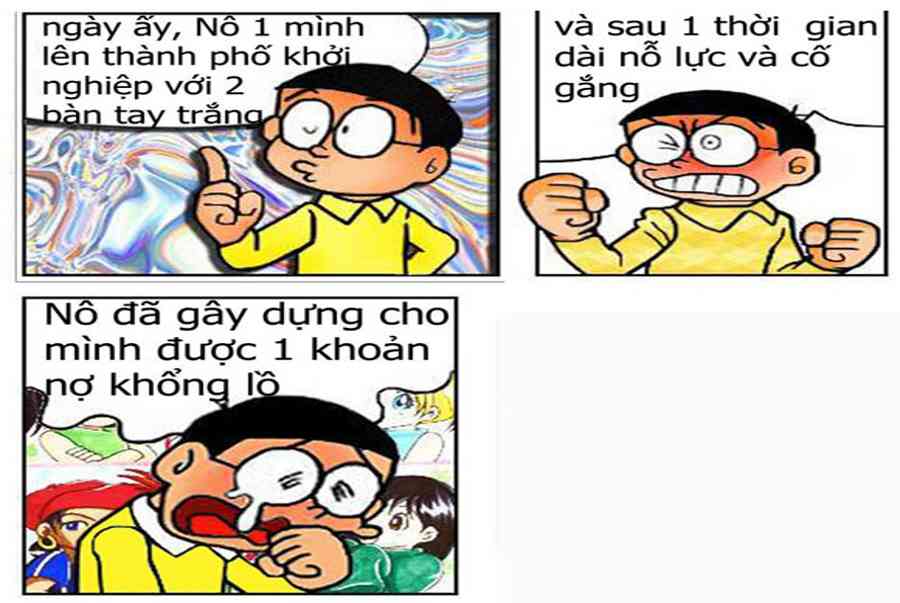 Ảnh chế Nobita thất tình buồn nhưng cười ra nước mắt - Tốp 10 Dẫn Đầu Bảng Xếp Hạng Tổng Hợp Leading10