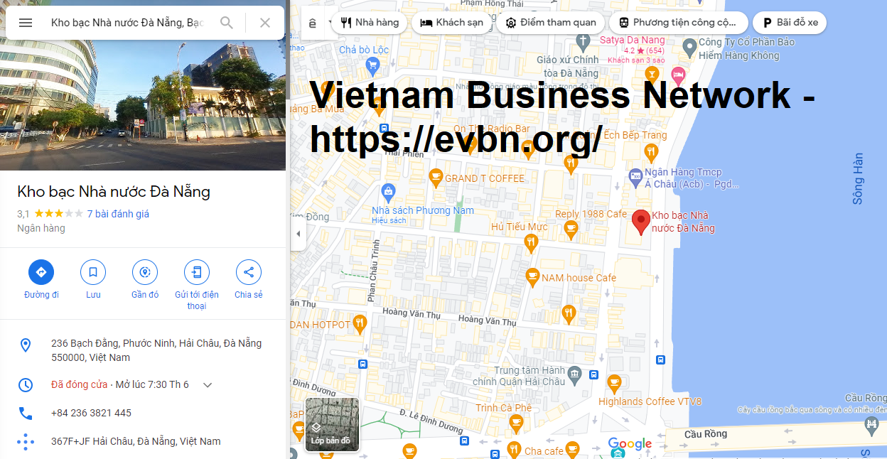 Địa chỉ Kế toán Kiểm toán nhà nước ở Đà Nẵng