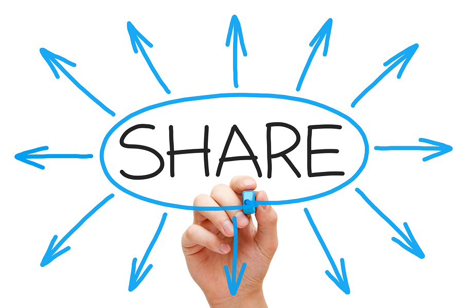Bấm vào nút Chia sẻ lên mạng xã hội?  Ý nghĩa của từ chia sẻ là gì?