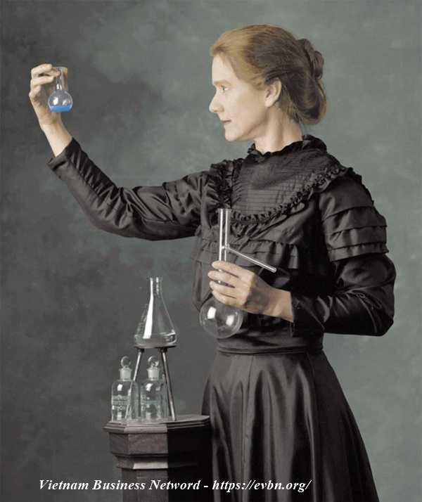 nhà vật lý học Marie Curie