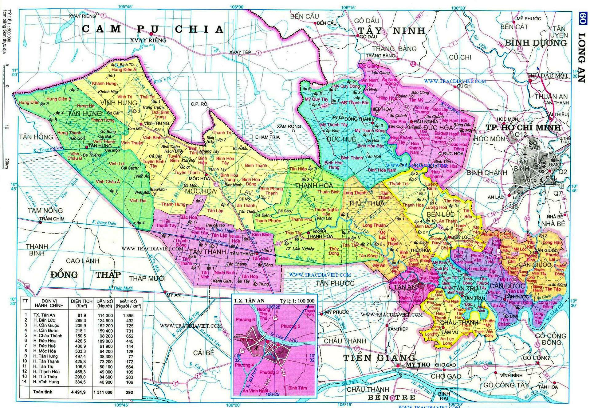 Những kiến thức cơ bản về bản đồ hành chính Việt Nam