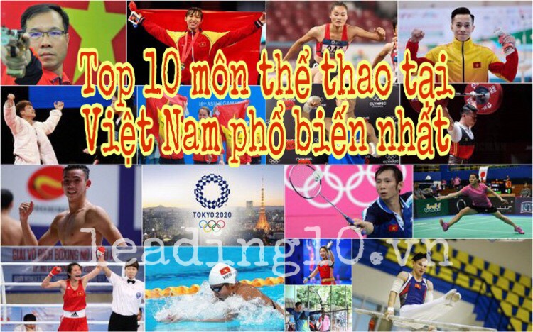 Top 10 Môn Thể Thao Tại Việt Nam Phổ Biến Nhất