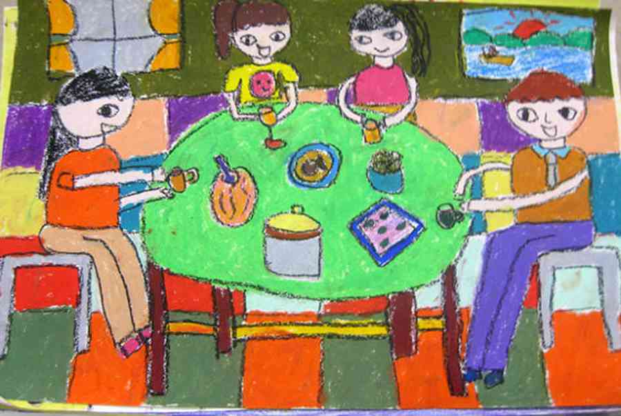 Chi tiết 77 bài vẽ về gia đình lớp 8 siêu đỉnh  Tin Học Vui